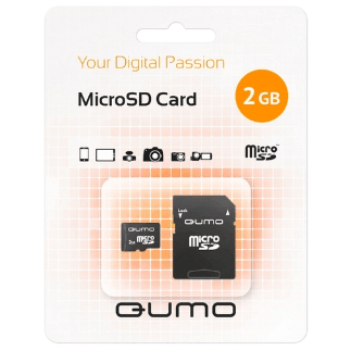 Карта памяти Qumo MicroSD 2Gb: фото