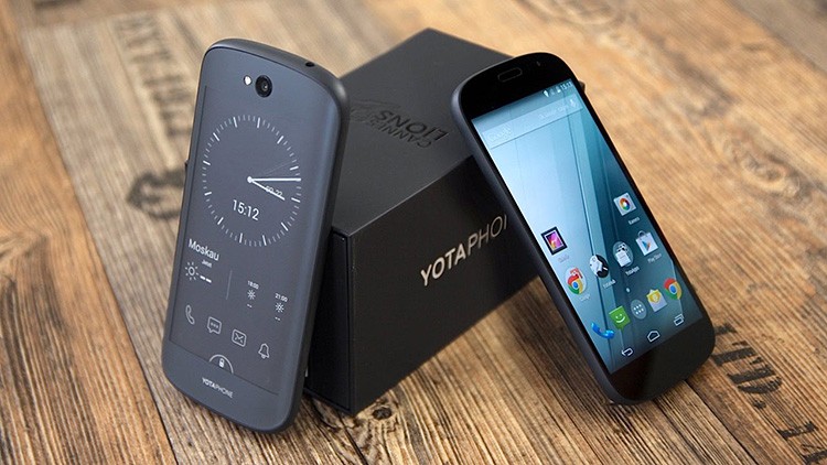 Дисплеи «YotaPhone 2» могут использоваться для различных целей
