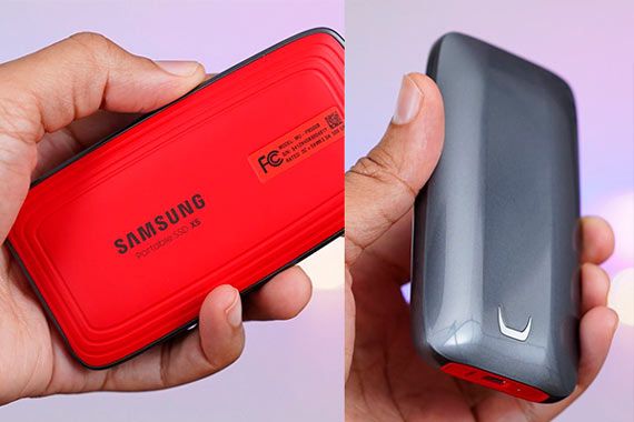 Samsung Portable SSD X5 500Gb: фото