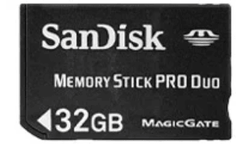 Карта памяти SanDisk Memory Stick PRO Duo: фото