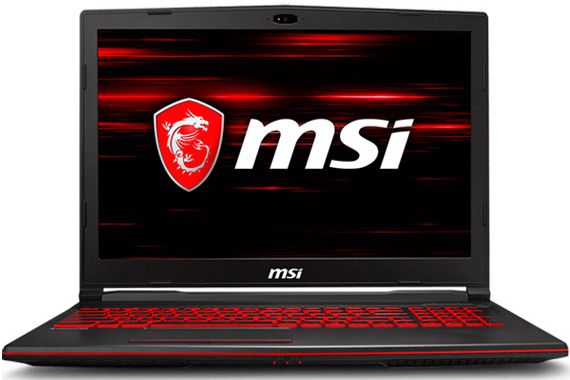Ноутбук MSI GL63: фото