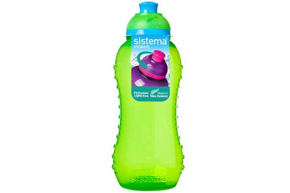 Бутылка Sistema Hydrate Twist n Sip 330 мл Green: фото