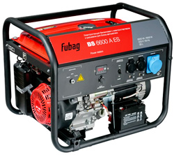 Бензиновый генератор Fubag BS 6600 A ES (6000 Вт): фото