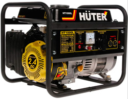 Бензиновый генератор Huter HT1000L (1000 Вт): фото