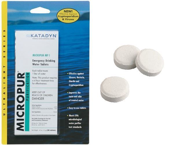 Katadyn Micropur MP1 Purification Tablets