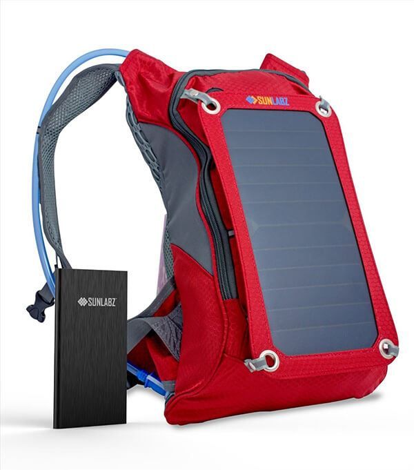 рюкзак-зарядка на солнечных батареях
