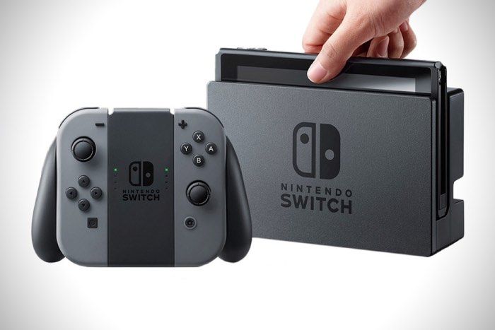 Игровая приставка Nintendo Switch Grey: фото