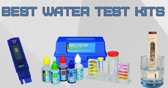 Top-4 water test kits and 4 water testers from $14 $23