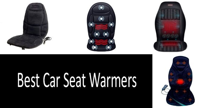 Black Premium Quality 12V Heating Warmer Rear Pad Hot Cover Perfect for Cold Weather and Winter Driving Heating Pad for Car DesirePath Heated Rear Seat Cushion