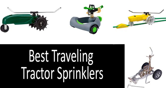 New Traveling Raintrain Garden Sprinkler Tractor Water Sprinkle Green 58322 