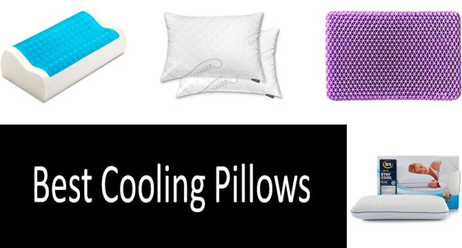 columbia ice fiber cooling memory foam pillow