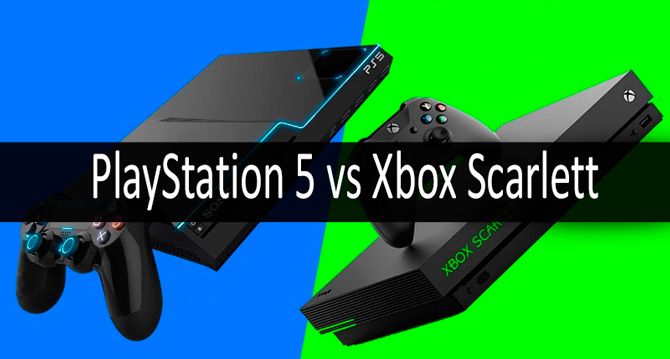 PlayStation 5 vs Xbox Scarlett: фото