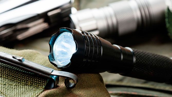 Police Tactical 350000LM 5 Modes T6 LED 18650 Flashlight Aluminum Zoom Torch UK 