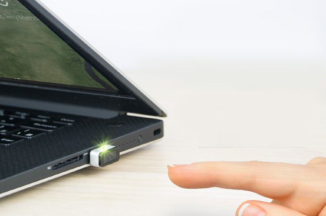 Benss Mini USB Fingerprint Reader Fingerprint Scanner for Windows 10 