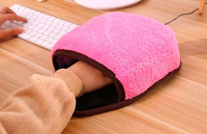 Desk Protector Heated Foot Warmer DAPU Heated Mouse Pad and Warmer Gaming Setup Warm Desk Pad Desk Mats on The Top of Desks Desk Heater
