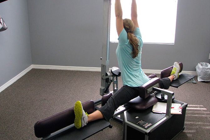 Leg Stretcher Heavy Duty Leg Stretching Training Machine Improve Flexibility US 