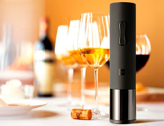 Küche Automatischer Flaschenöffner Elektrischer Weinöffner mit Folienschneider