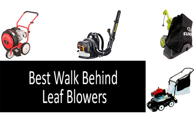 Best walk behind leaf blowers min: photo