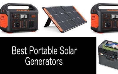 Best portable solar generators min: photo