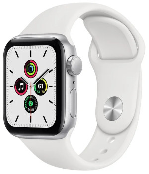 Apple Watch SE GPS 40mm Aluminum Case with Sport Band: фото