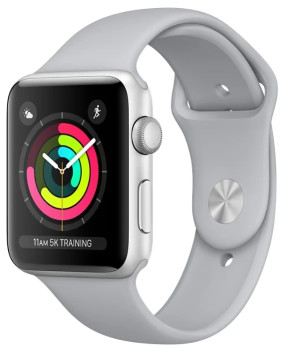 Apple Watch Series 3 42mm Aluminum Case with Sport Band: фото