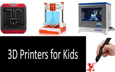 Best 3D printers for kids: photo