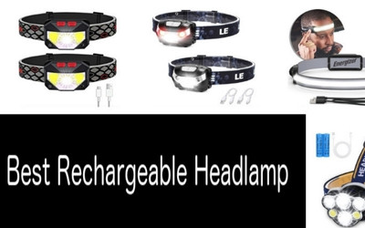 Best rechargeable headlamp min: photo