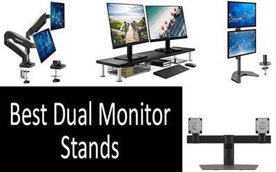 Best dual monitor stand min: photo