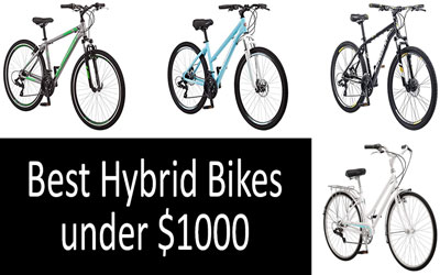 Best hybrid bikes under 1000 min: photo