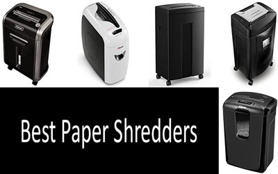 Best paper shredders: photo