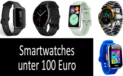 Die besten Smartwatches unter 200 Euro min: foto