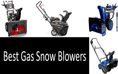 Best gas snow blowers min: photo