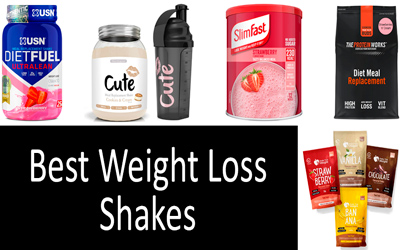 Best weight loss shakes: photo