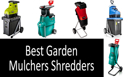 Best Garden Mulchers Shredders: photo