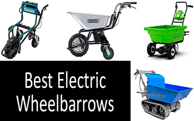 Best electric wheelbarrow: photo