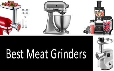 Best meat grinders: photo