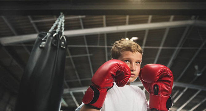 Onex kids/Junior Boxing FREE STANDING Punch Bag Set Freestanding Punching Bag 