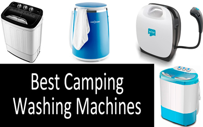 Best camping washing machines: photo