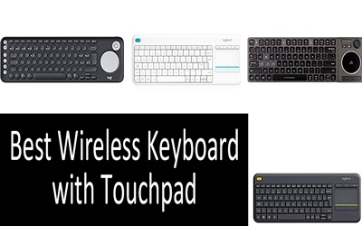 Best wireless keyboard with touchpad: photo
