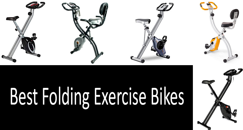 Folding Exercise X Bike Bicycle Home Gym Fitness Quite Cycling Bike UK 