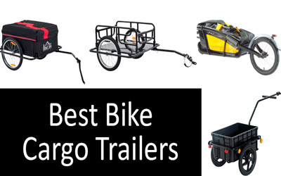 Best bike cargo trailers: photo