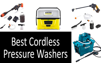 Best cordless pressure washer: photo