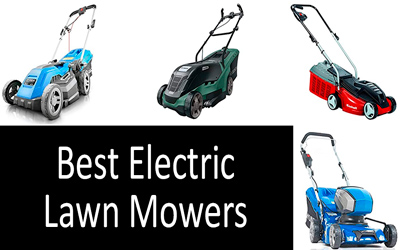 Best electric lawn mower: photo