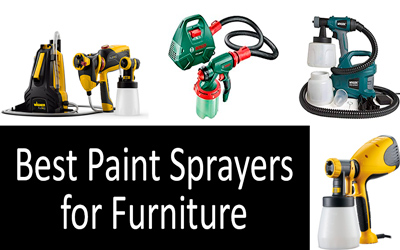 Best paint sprayers for furniture: photo